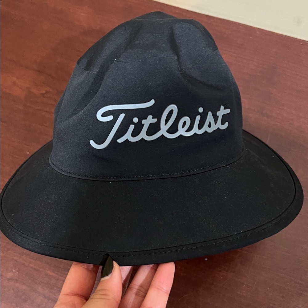 Titleist Black Wide-Brim Hat